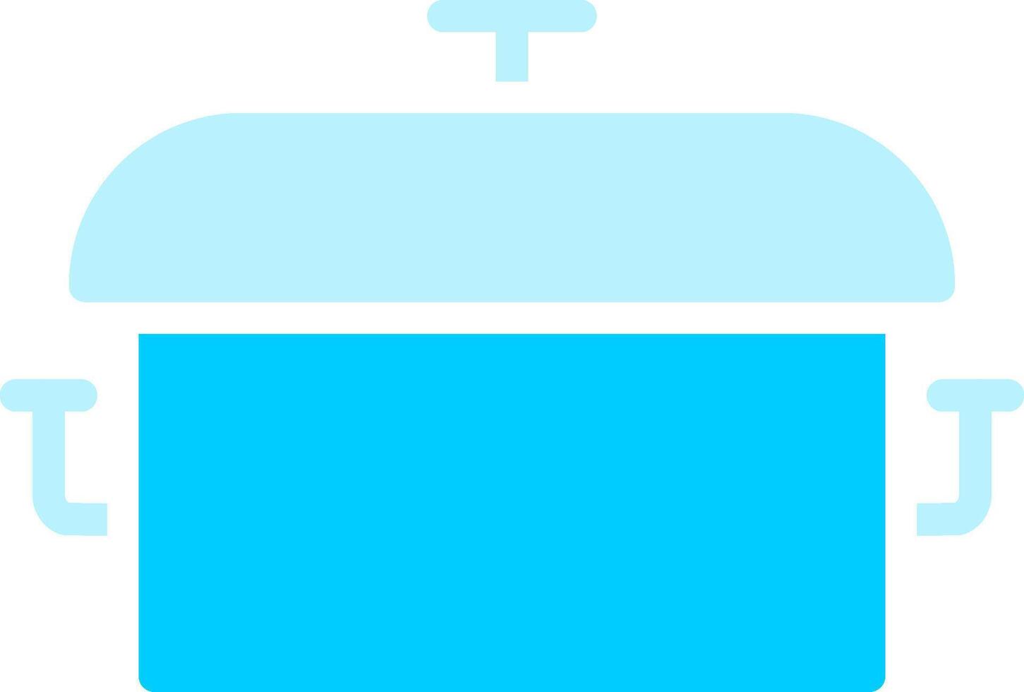 Line two Blue Colour vector
