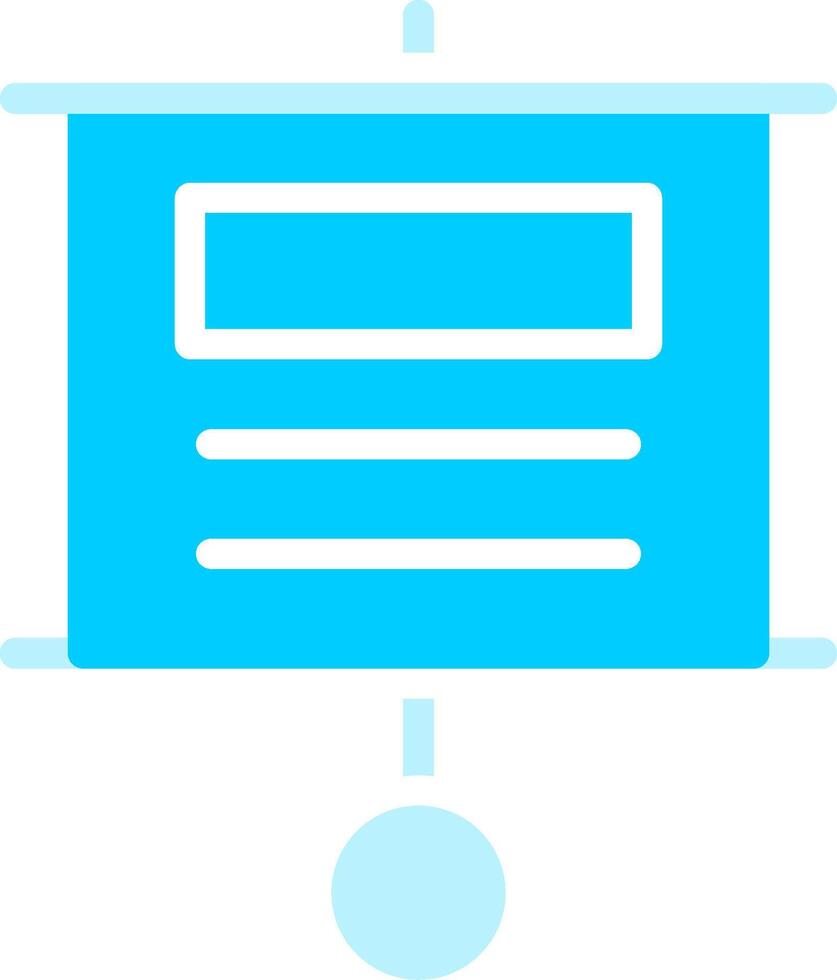 Line two Blue Colour vector