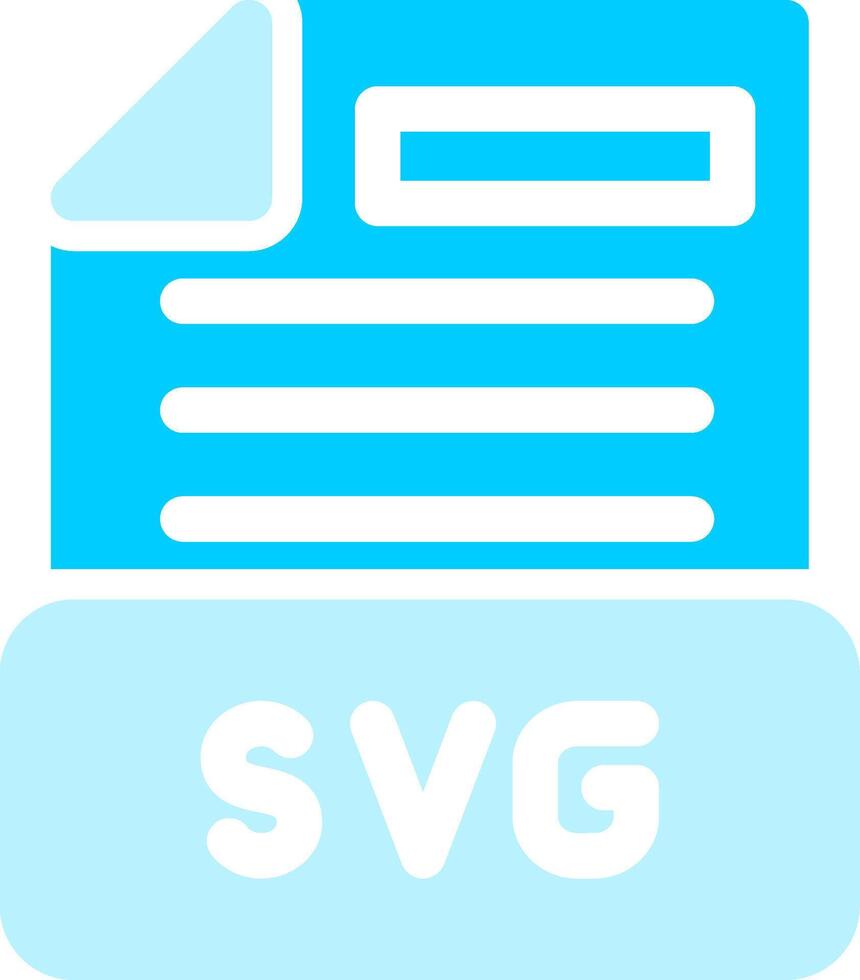 Svg File Creative Icon Design vector