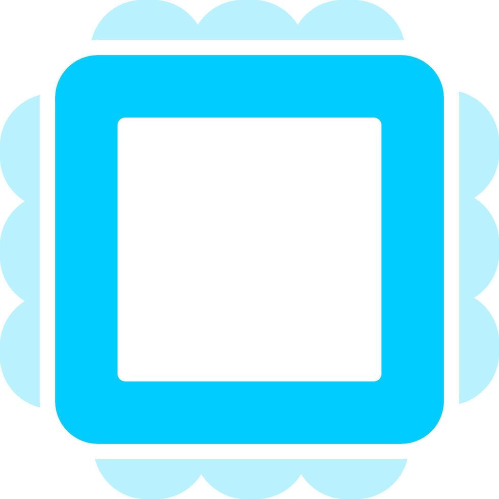 Magic Mirror Creative Icon Design vector