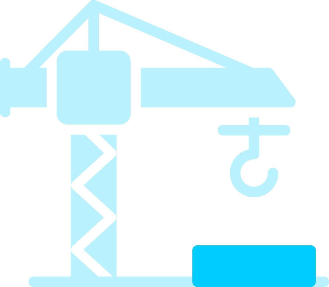 Line two Blue Colour vector