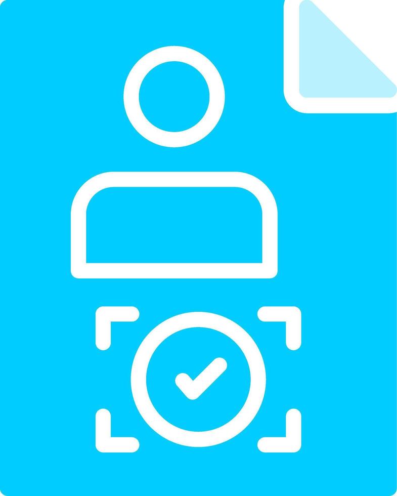 Approval Creative Icon Design vector