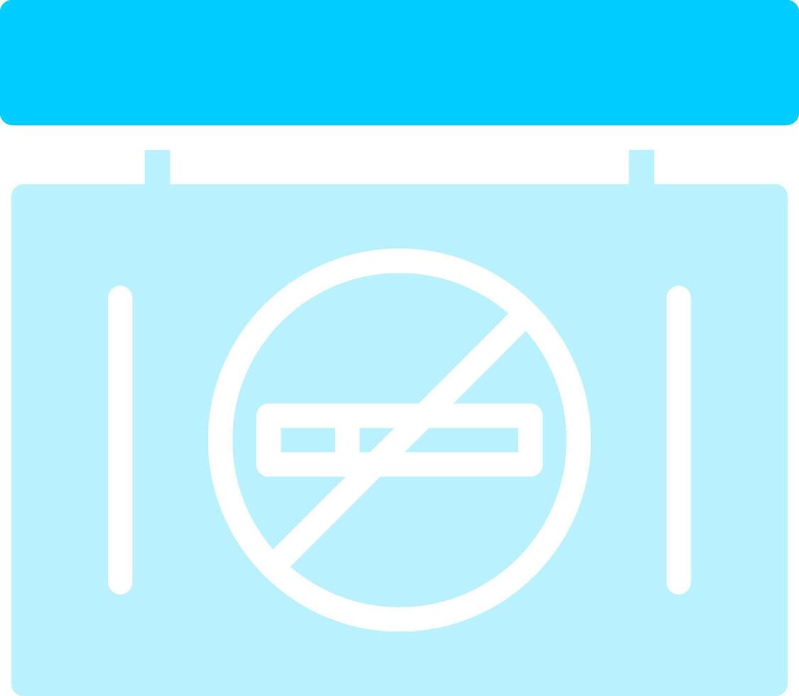 No Smoke Creative Icon Design vector