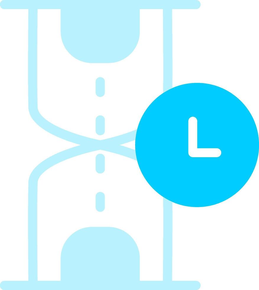 Line two Blue Colour vector