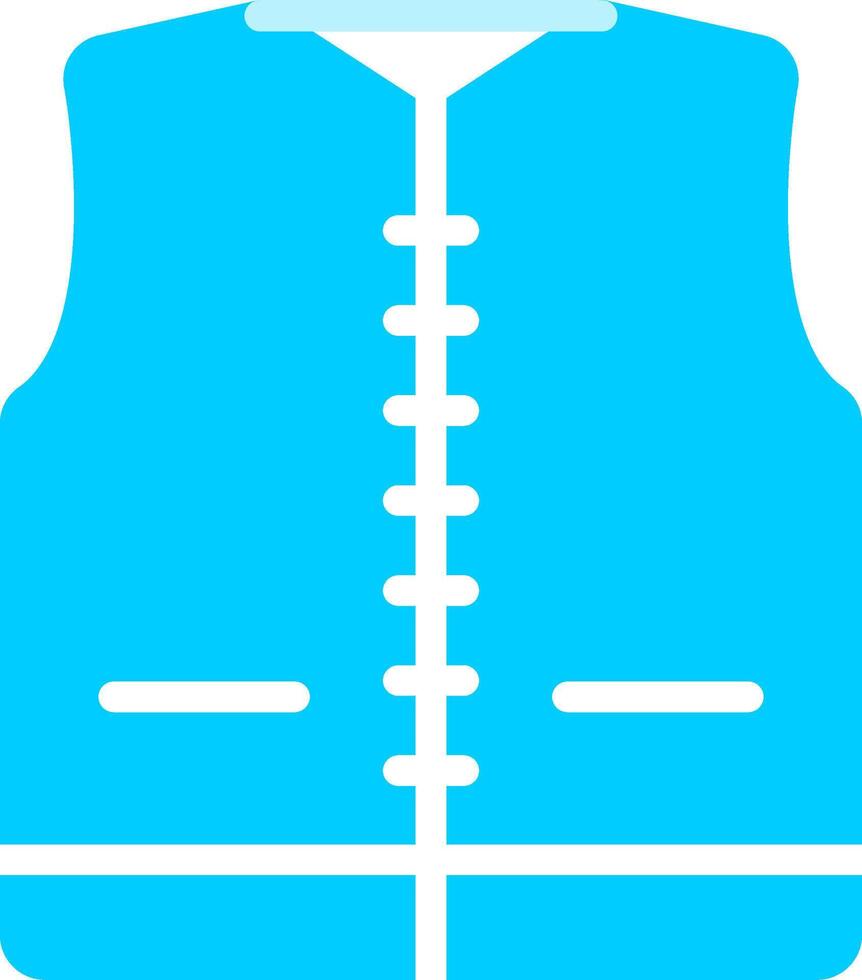Line two Blue Colour vector