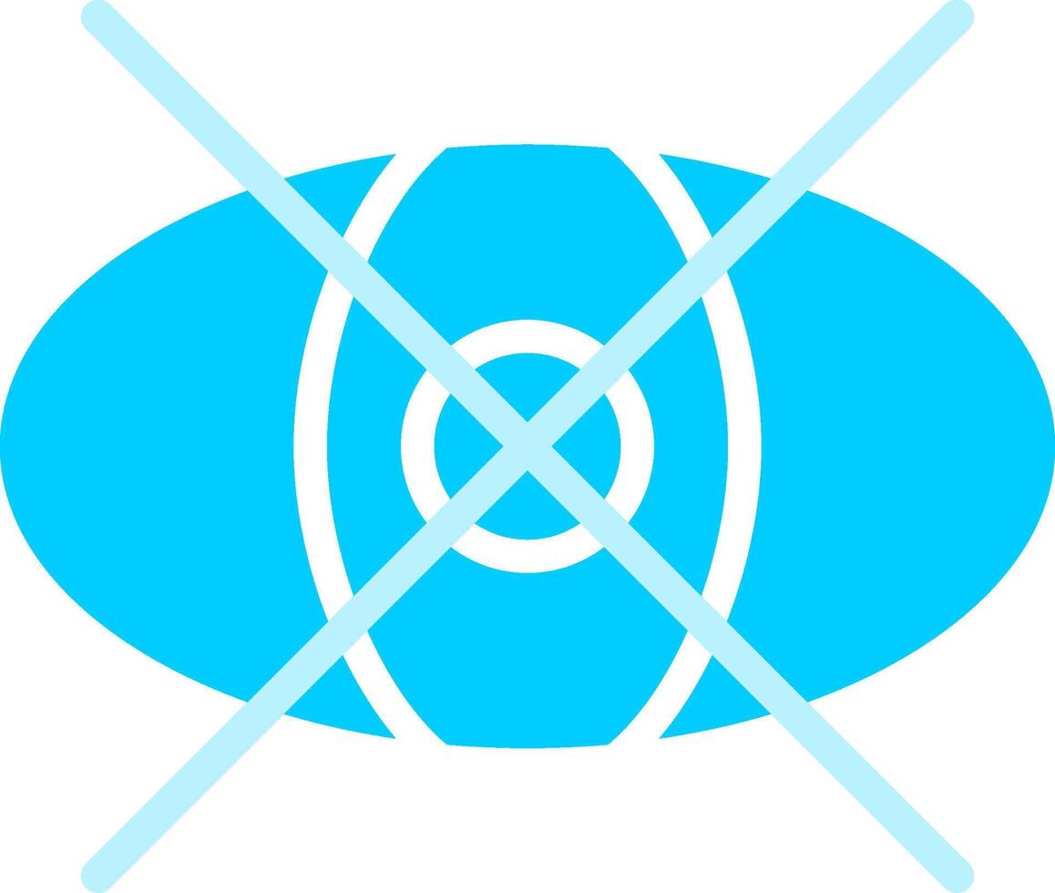 Close Eyes Creative Icon Design vector