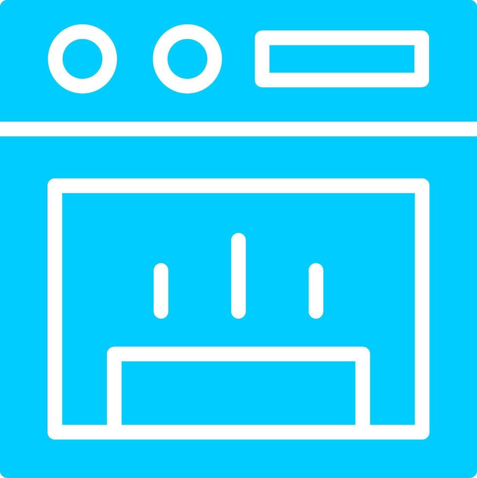 Stove Creative Icon Design vector