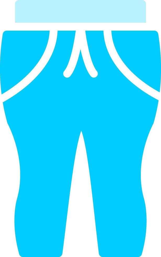 Sweat Pants Creative Icon Design vector