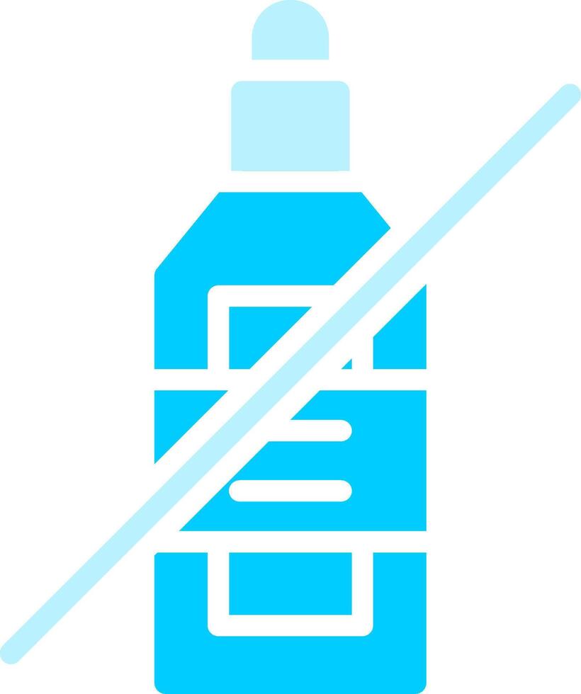 No Wine Creative Icon Design vector
