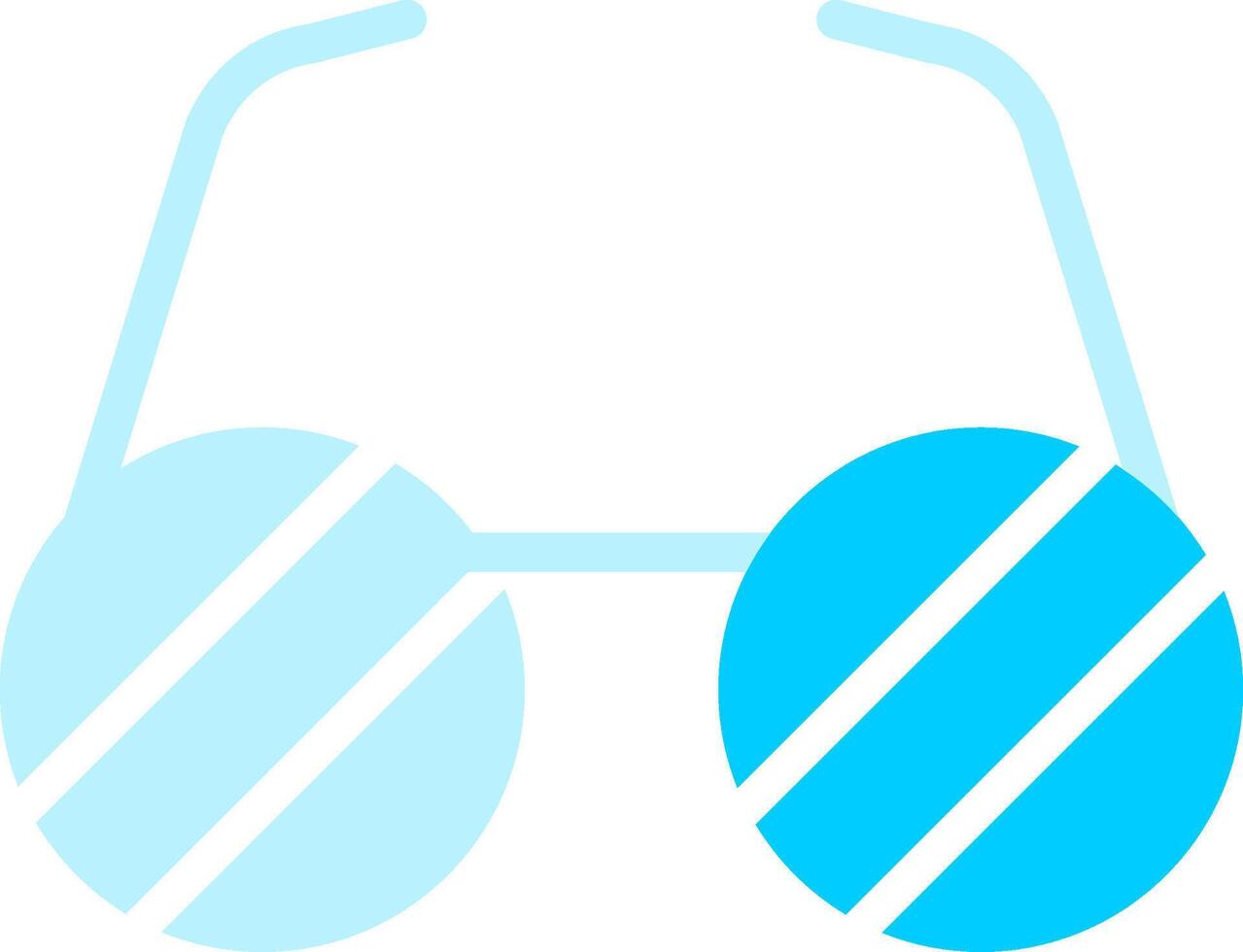 Line two Blue Colour vector