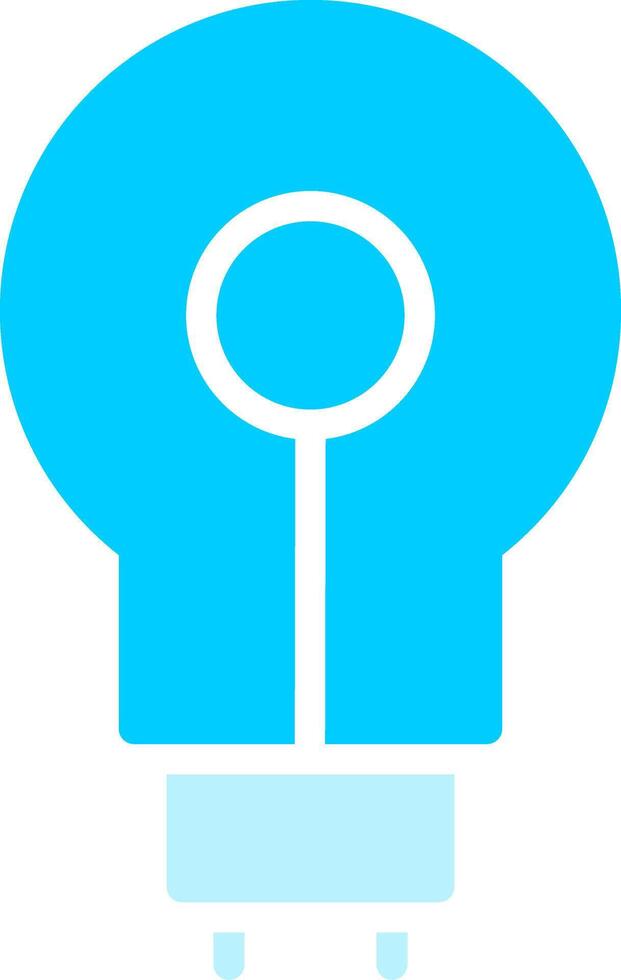 Line two Blue Colour vector