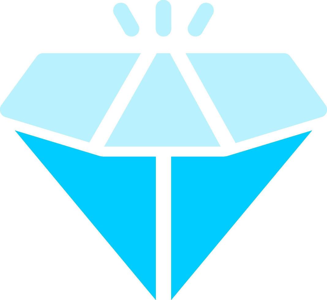 Diamond Creative Icon Design vector