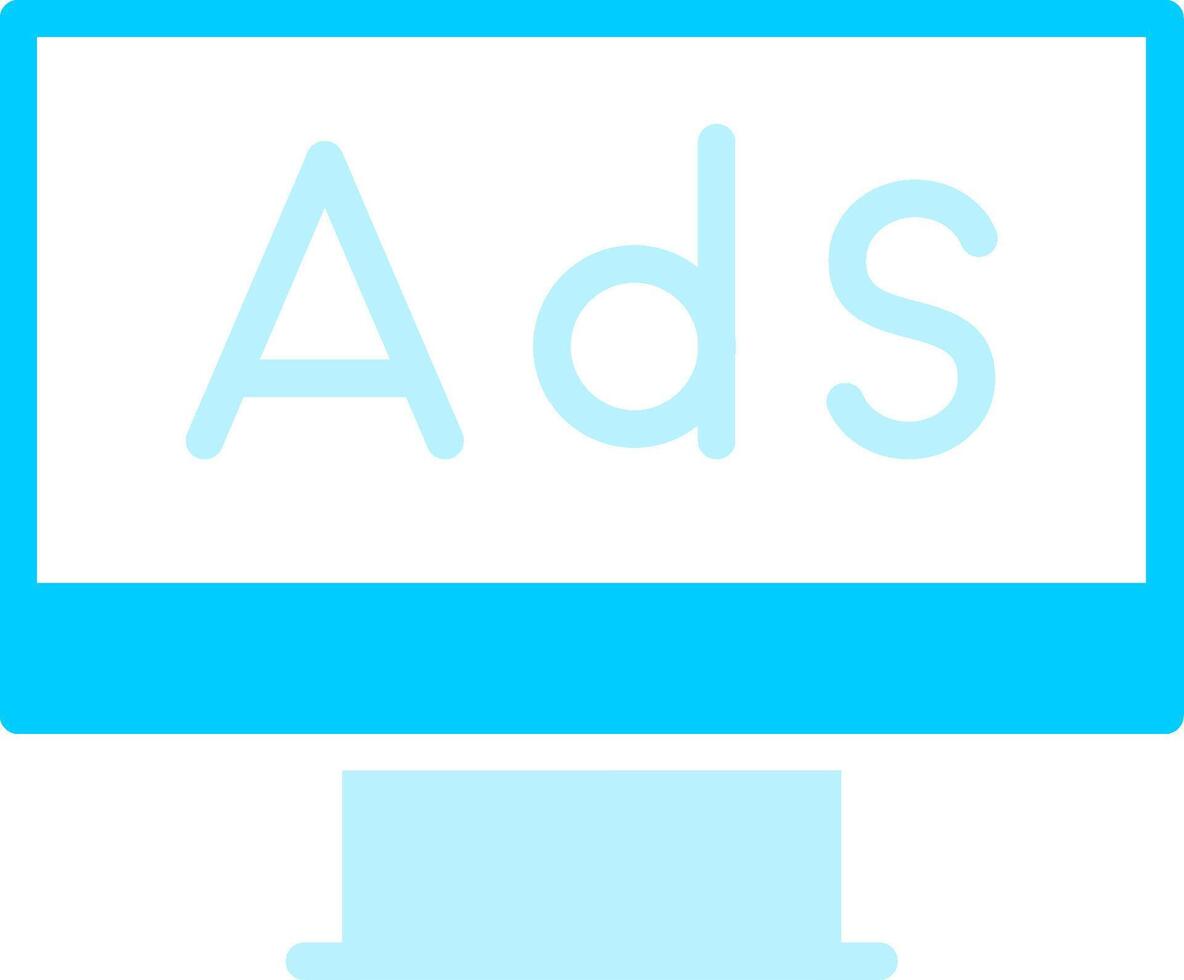 Line two Blue Colour vector