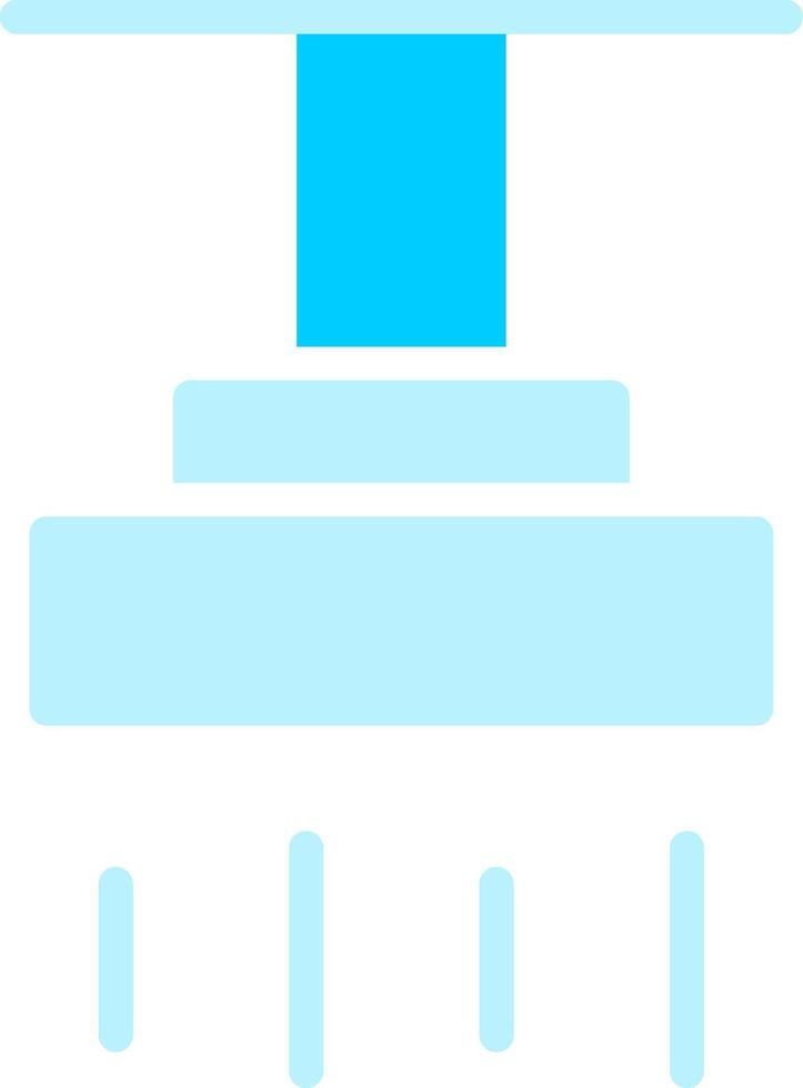 Line two Blue Colour vector
