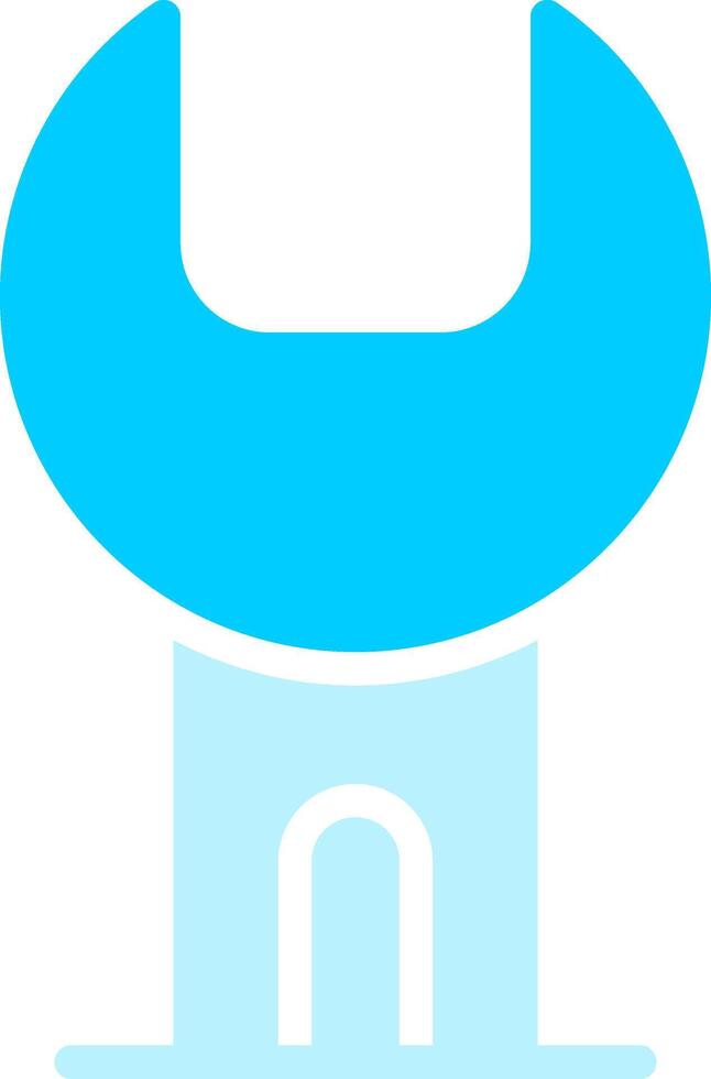 Line two Blue Colour vector