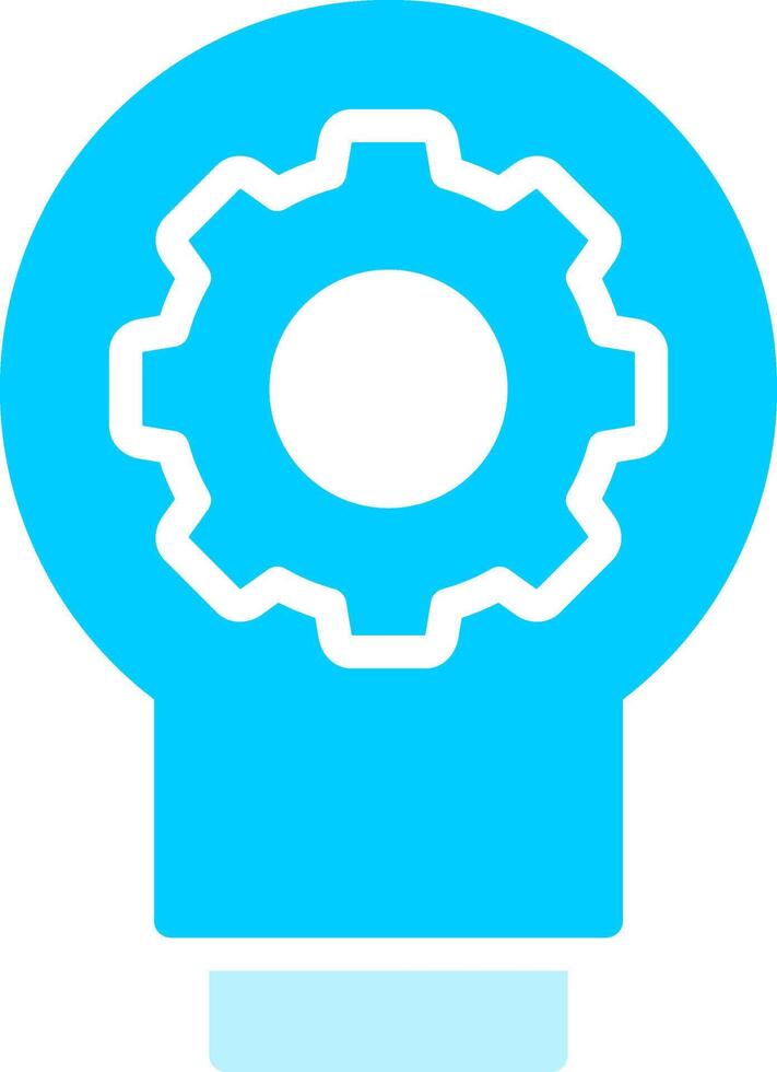Line two Blue Colour vector