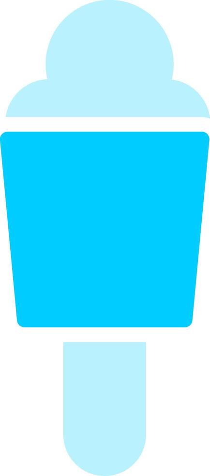 Line two Blue Colour vector