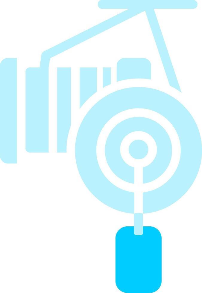 Line two Blue Colour vector