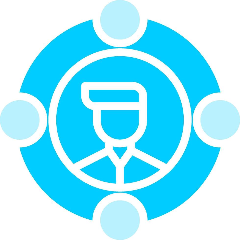 Line two Blue Colour vector