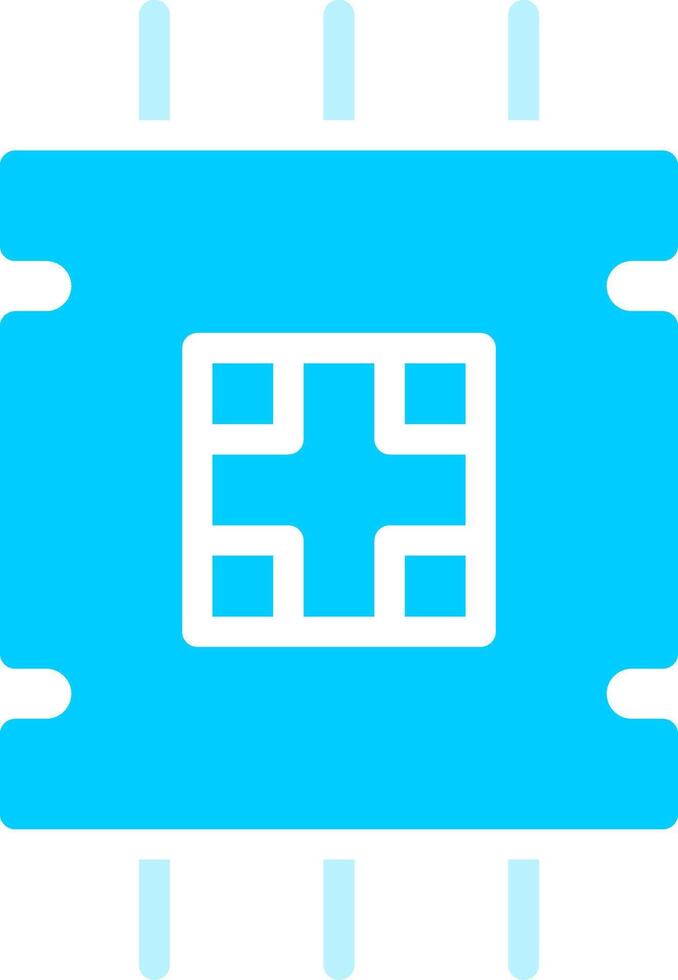 Line two Blue Colour vector