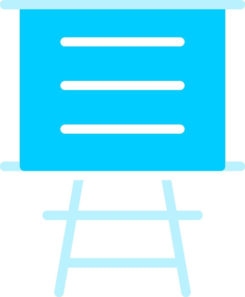 Line two Blue Colour vector