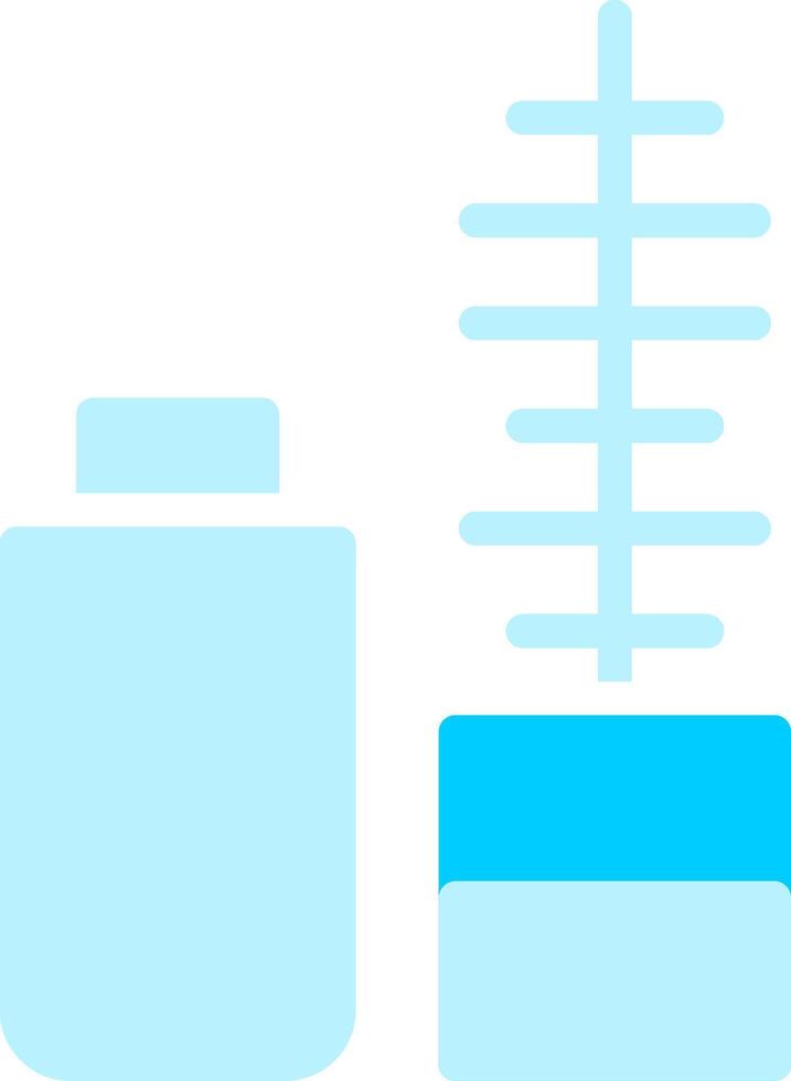 Line two Blue Colour vector