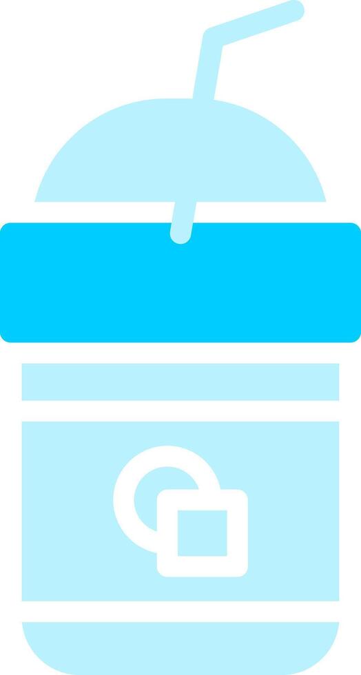 Line two Blue Colour vector