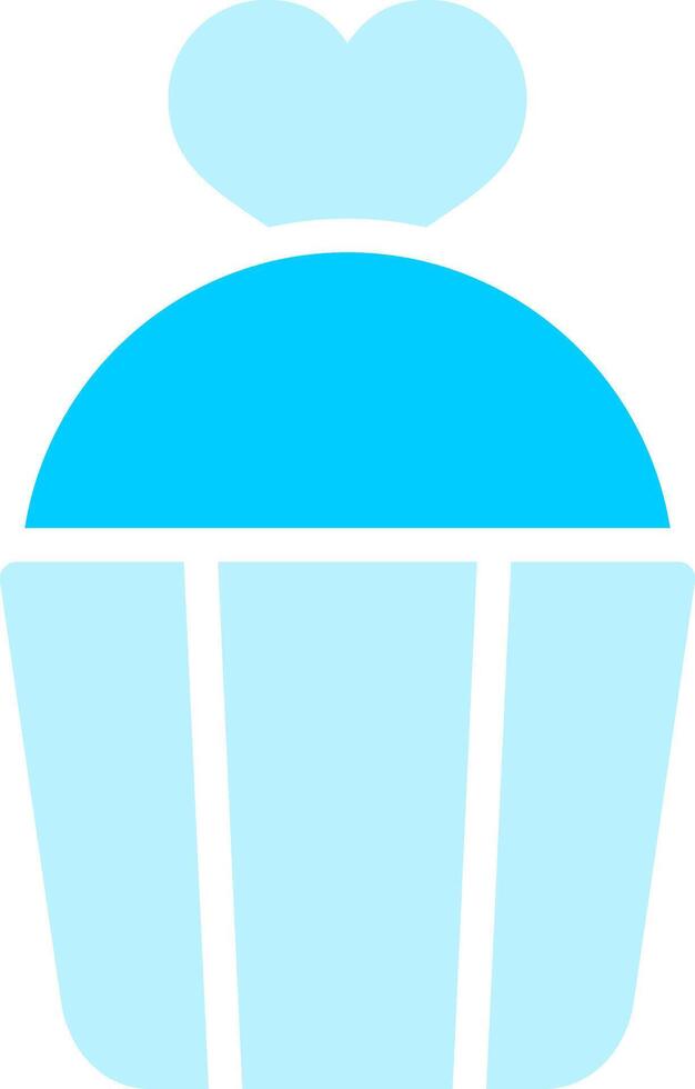 Line two Blue Colour vector