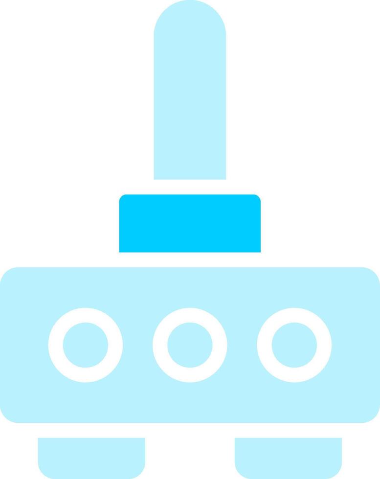 Line two Blue Colour vector