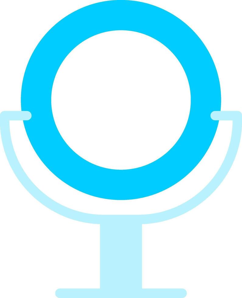 Line two Blue Colour vector