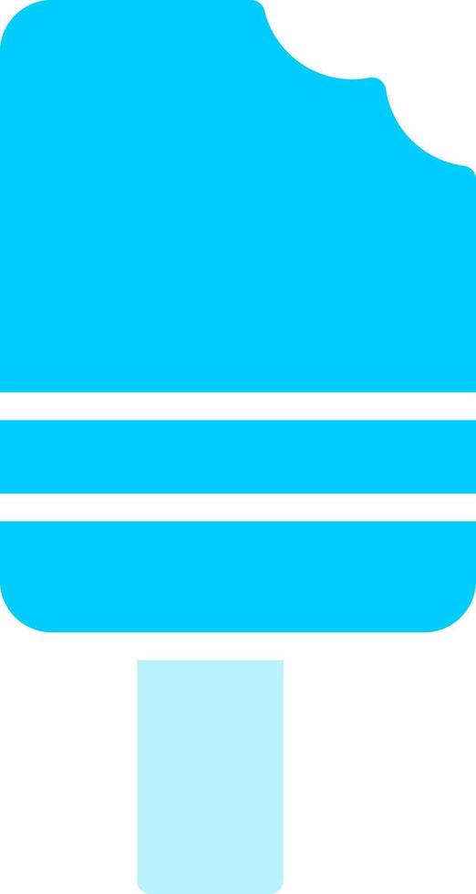 Line two Blue Colour vector