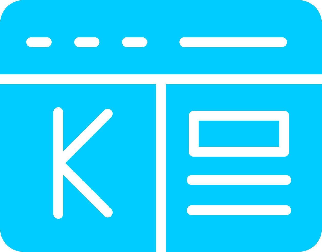 Kickstarter Creative Icon Design vector