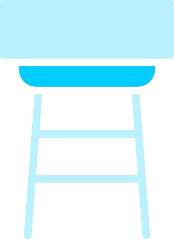 Line two Blue Colour vector