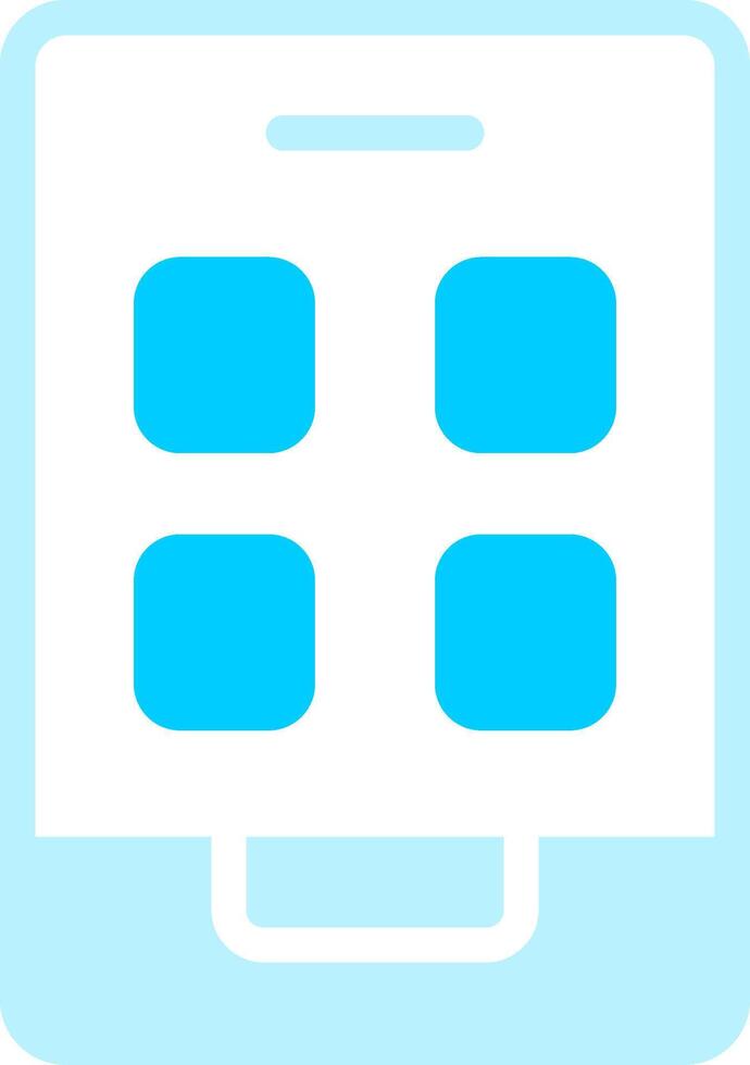 Mobile App Creative Icon Design vector