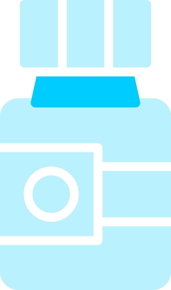 Line two Blue Colour vector