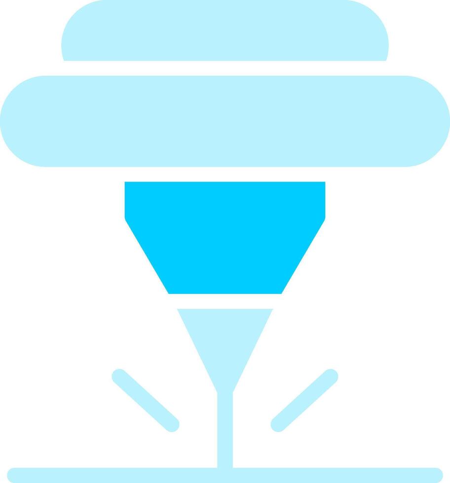 Line two Blue Colour vector