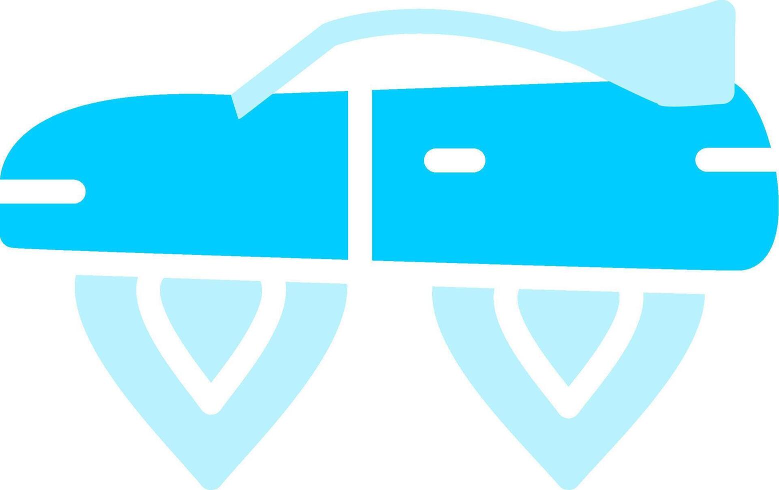Future Transport Creative Icon Design vector