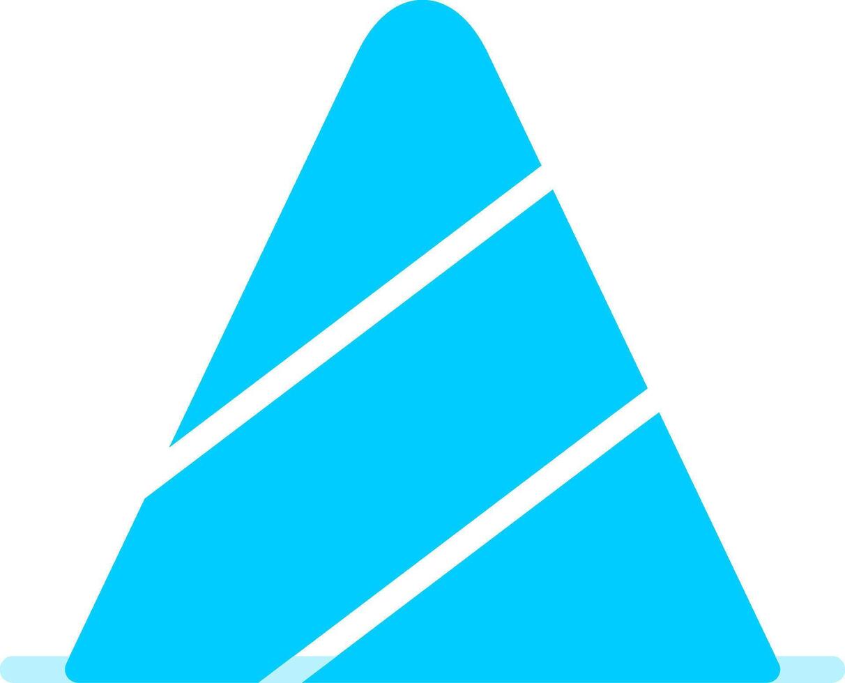 Line two Blue Colour vector