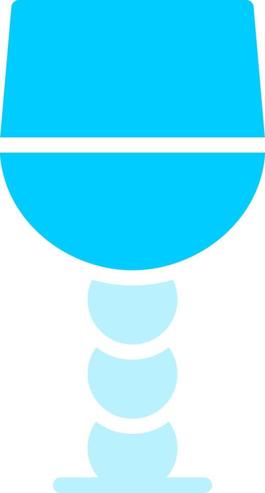 Line two Blue Colour vector
