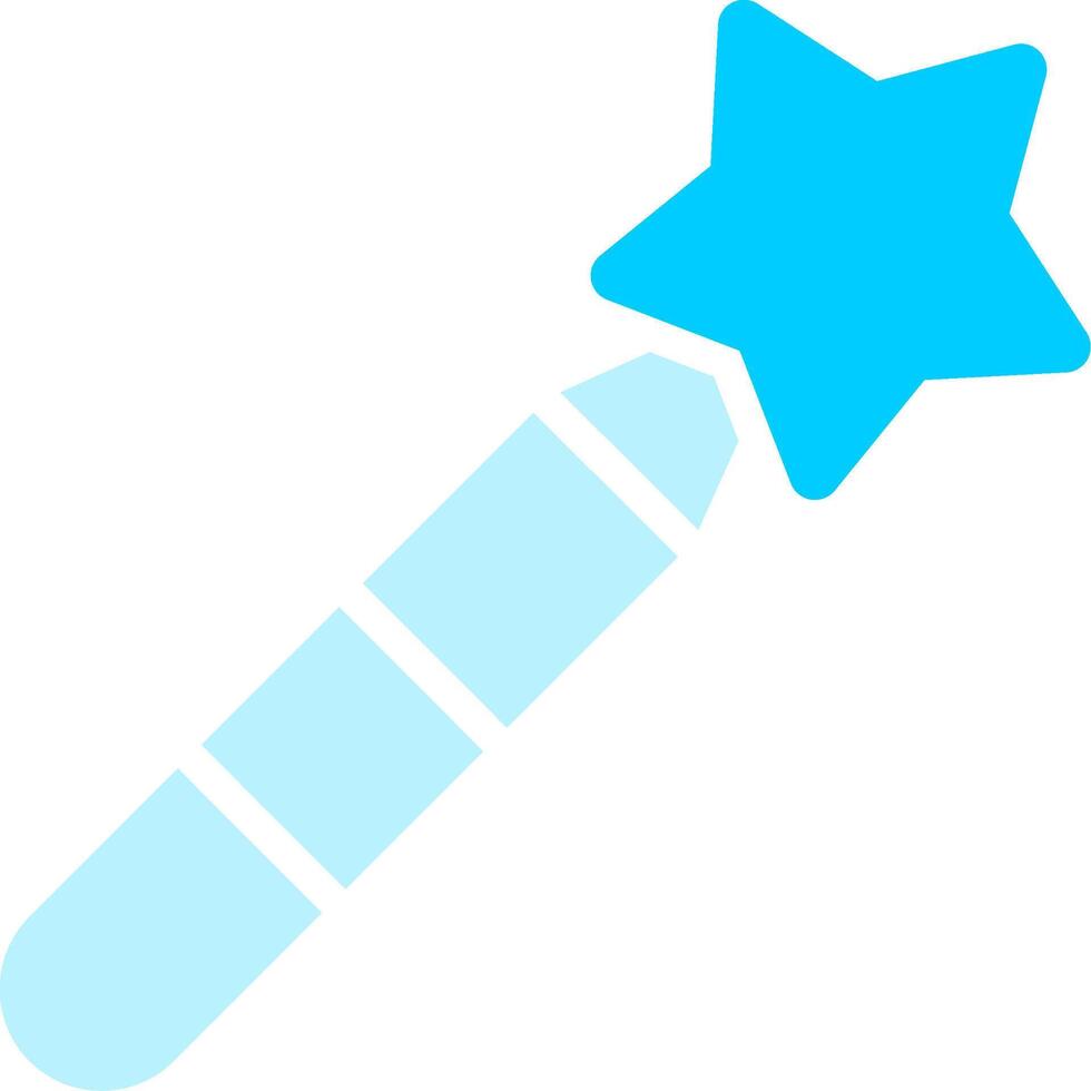 Magic Wand Creative Icon Design vector