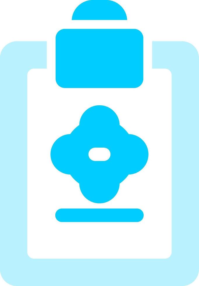 Diagnose Creative Icon Design vector