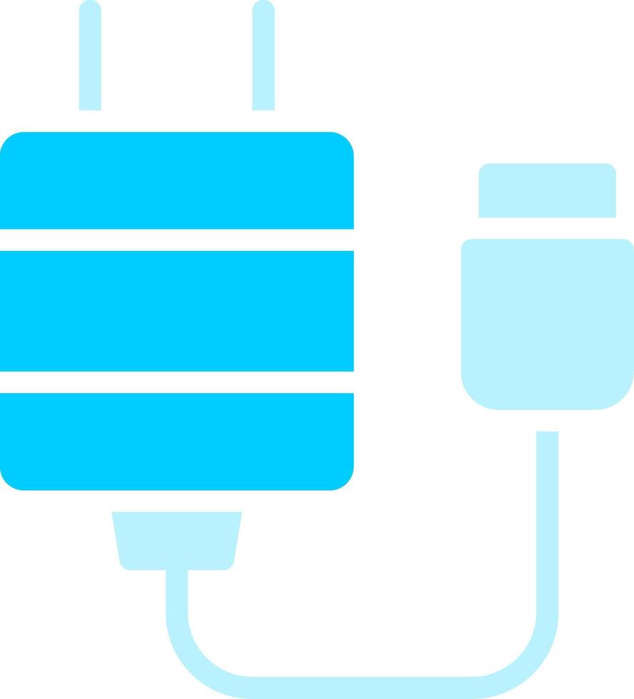 Line two Blue Colour vector