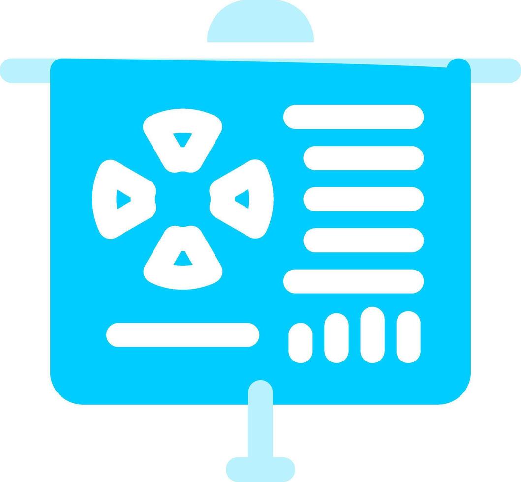 Line two Blue Colour vector