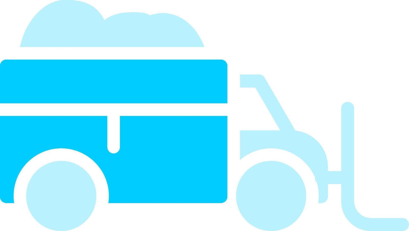 Snowplow Creative Icon Design vector