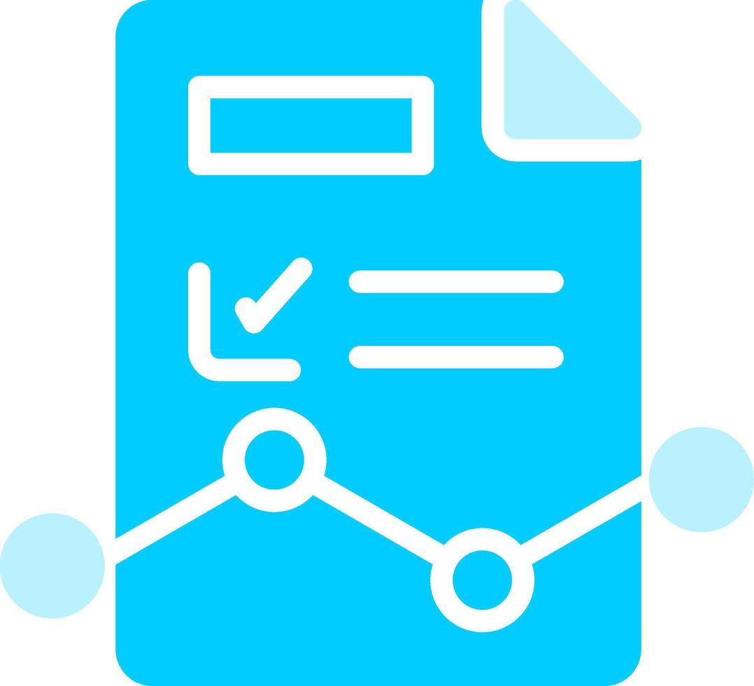 Line two Blue Colour vector