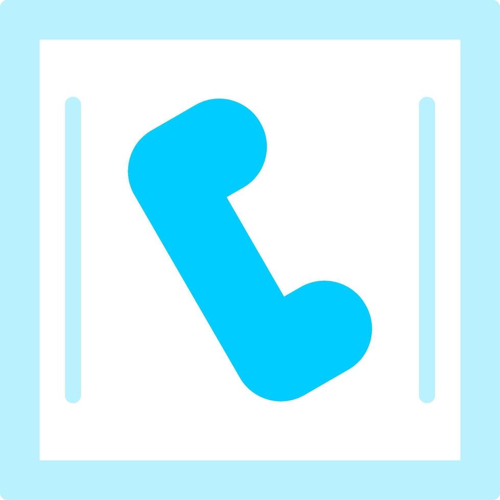 Emergency Call Creative Icon Design vector