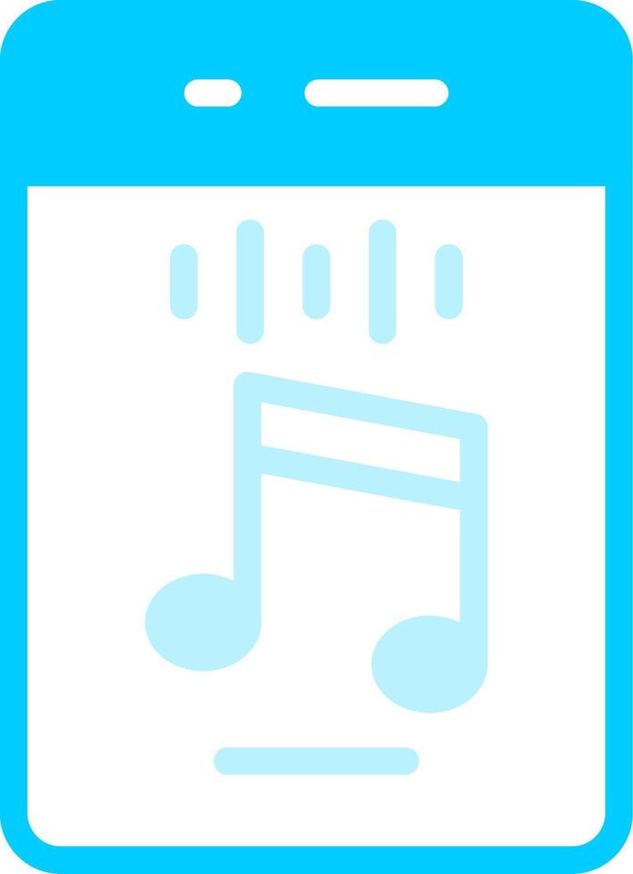 Line two Blue Colour vector