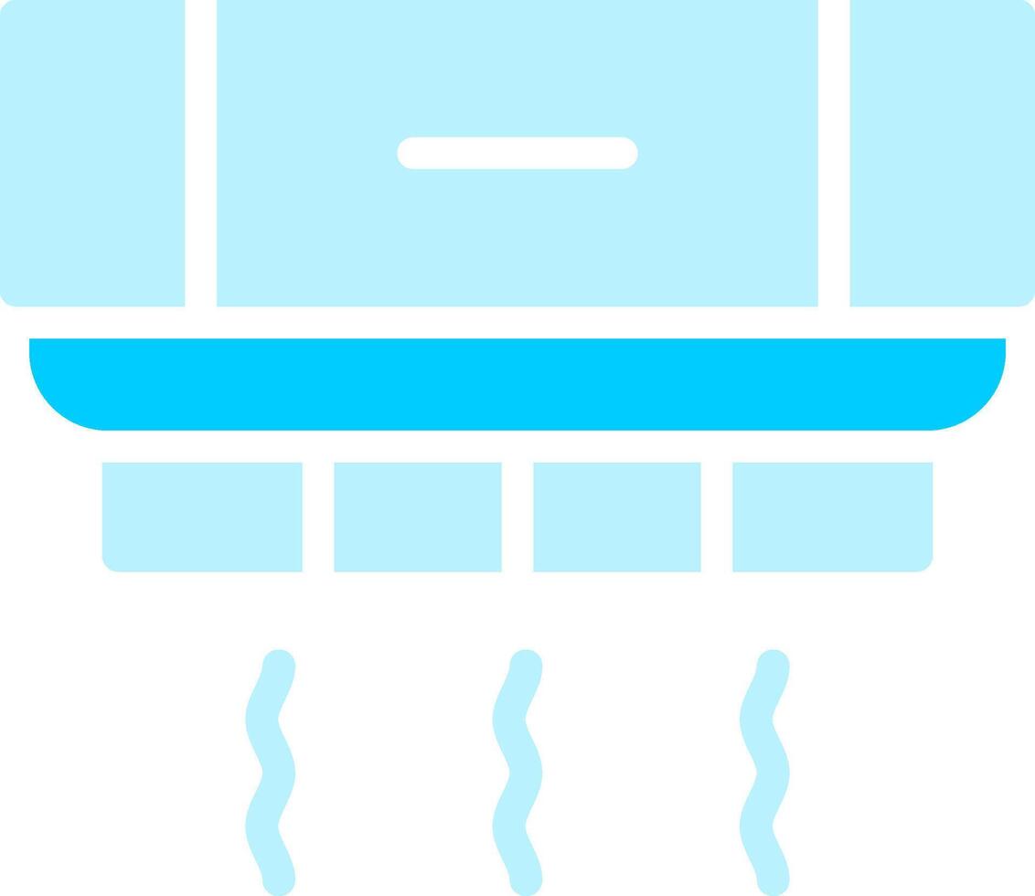 Line two Blue Colour vector