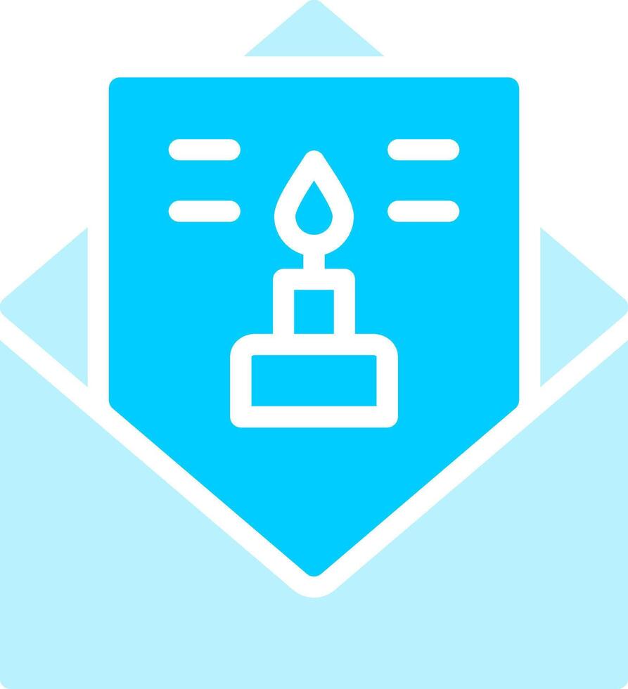 Line two Blue Colour vector
