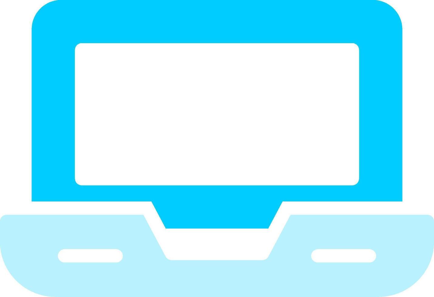 Laptop Creative Icon Design vector